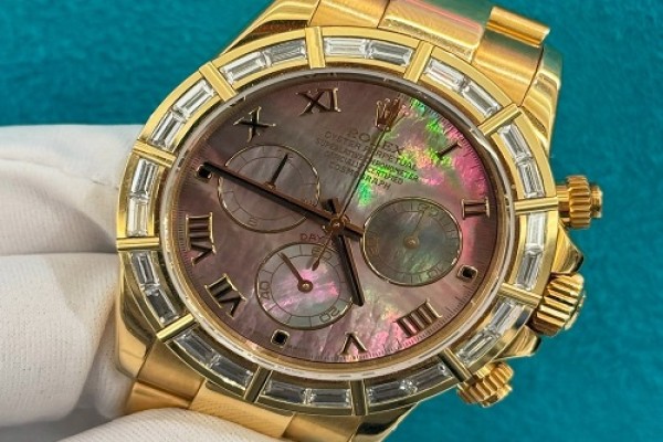 Rolex Daytona 116568BR Automatic Yellow gold